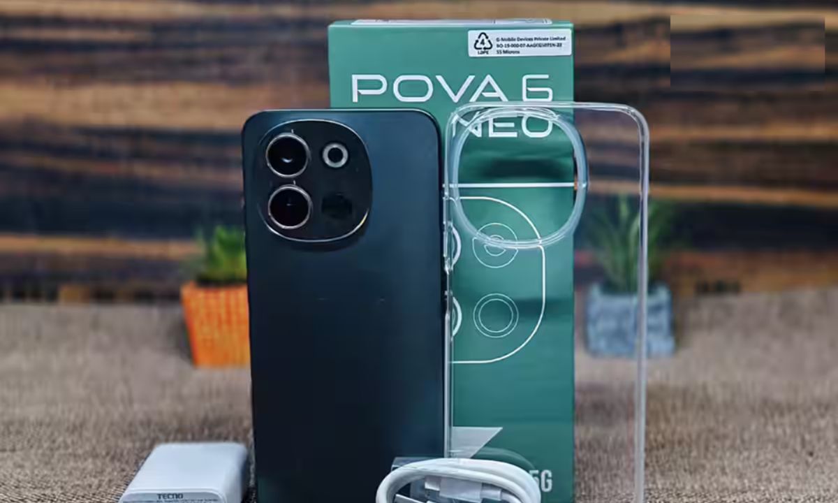 Tecno Pova 6 Neo: 12,000 रुपये से कम कीमत में मिल रहा है 16GB RAM और 108MP कैमरा वाला शानदार फोन